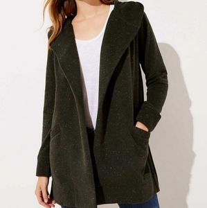 Olive Flecked Cardigan NWOT XL